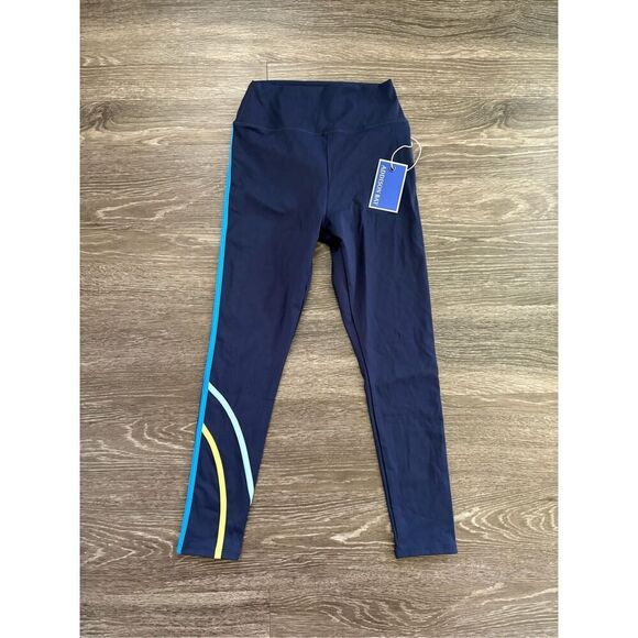 NWT Addison Bay Luxe Sport High-Rise Pine Legging Navy Size Small MSRP $108 - Picture 7 of 10